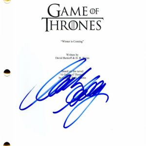 MARK ADDY SIGNED AUTOGRAPH - GAME OF THRONES PILOT SCRIPT -KING ROBERT BARATHEON