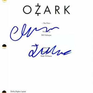 CHARLIE TAHAN SIGNED AUTOGRAPH - OZARK FULL PILOT SCRIPT - WYATT LANGMORE