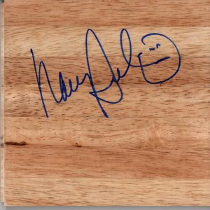 NANCY LIEBERMAN SIGNED AUTOGRAPH - PARQUET FLOORBOARD - HALL OF FAME, PELICANS