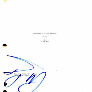 TRACY MORGAN SIGNED AUTOGRAPH - 30 ROCK PILOT SCRIPT - TINA FEY, DONALD GLOVER