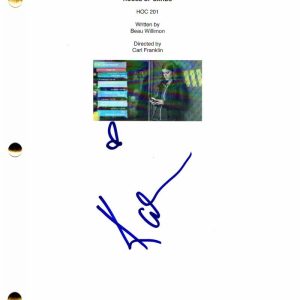 KATE MARA SIGNED AUTOGRAPH - HOUSE OF CARDS FRANK KILLS ZOE FULL EPISODE SCRIPT
