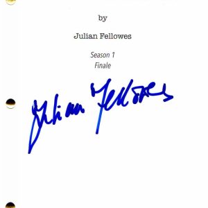 JULIAN FELLOWES SIGNED AUTOGRAPH - DOWNTON ABBEY FULL FINALE SCRIPT MAGGIE SMITH