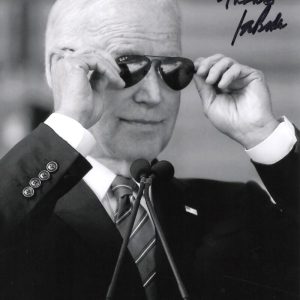 President Joe Biden Signed Autograph 8x10 Photo - Joe Cool w/ Aviators JSA COA