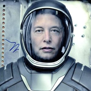 Elon Musk Signed Autograph 11x14 Photo - Tesla SpaceX Billionaire w/ JSA COA