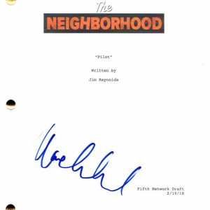 MAX GREENFIELD SIGNED AUTOGRAPH - THE NEIGHBORHOOD FULL PILOT SCRIPT -BETH BEHRS