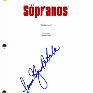 JAMIE-LYNN SIGLER SIGNED AUTOGRAPH - THE SOPRANOS PILOT SCRIPT - FULL SIGNATURE