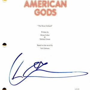 EMILY BROWNING SIGNED AUTOGRAPH - AMERICAN GODS FULL PILOT SCRIPT - NEIL GAIMAN