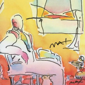 PETER MAX SIGNED AUTOGRAPH LIMITED EDITION 10x12 POSTER PRINT LITHOGRAPH POP ART