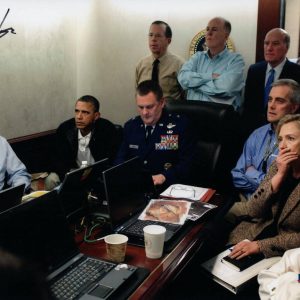 PRESIDENT JOE BIDEN SIGNED AUTOGRAPH 11X14 PHOTO - OSAMA BIN LADEN RAID BECKETT
