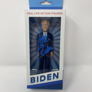 PRESIDENT JOE BIDEN SIGNED AUTOGRAPH ACTION FIGURE - VERY RARE W/ BECKETT LOA