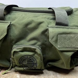 Serious Steel Fitness Duffel Bag | Heavy Nylon Gym Bag READ