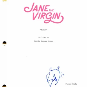 BRETT DIER SIGNED AUTOGRAPH JANE THE VIRGIN FULL PILOT SCRIPT - GINA RODRIGUEZ