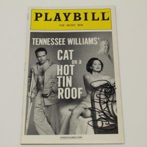 ASHLEY JUDD SIGNED AUTOGRAPH "CAT ON A HOT TIN ROOF" ORIGINAL BROADWAY PLAYBILL
