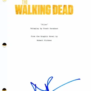 NORMAN REEDUS SIGNED AUTOGRAPH THE WALKING DEAD FULL PILOT SCRIPT - DARYL DIXON