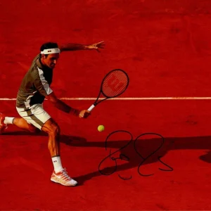 ROGER FEDERER SIGNED AUTOGRAPH 8X10 PHOTO - TENNIS LEGEND, WIMBLEDON CHAMPION