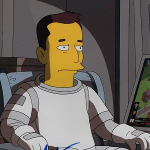 ELON MUSK SIGNED AUTOGRAPH 8X10 PHOTO - TESLA, SPACEX CEO THE SIMPSONS RARE ACOA