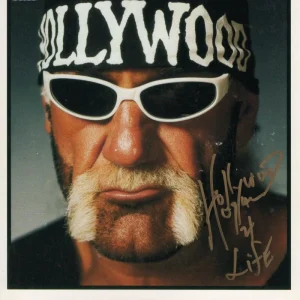 HOLLYWOOD HULK HOGAN SIGNED AUTOGRAPH 8x10 PHOTO - WWF WWE WRESTLING HULKAMANIA