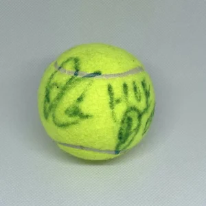 JIM COURIER SIGNED AUTOGRAPH TENNIS BALL W/ HOF 05 FRENCH AUSTRALIAN OPEN CHAMP