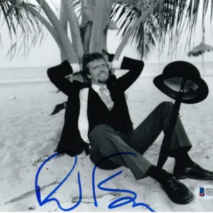 RICHARD BRANSON SIGNED AUTOGRAPH 8x10 PHOTO - VIRGIN GALACTIC CEO RARE! BECKETT