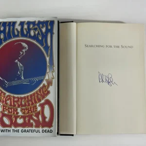 PHIL LESH SIGNED AUTOGRAPH "SEARCHING FOR THE SOUND" BOOK - GRATEFUL DEAD LEGEND