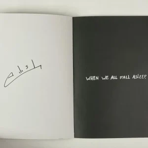 BILLIE EILISH SIGNED AUTOGRAPH WHEN WE FALL ASLEEP WHERE DO WE GO? NOTEBOOK ACOA