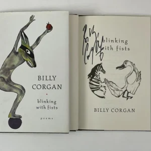 BILLY CORGAN SIGNED AUTOGRAPH "BLINKING WITH FISTS" BOOK SMASHING PUMPKINS ACOA