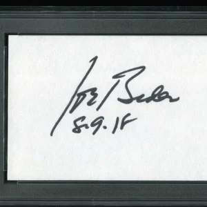 46th PRESIDENT JOE BIDEN SIGNED AUTOGRAPH PSA ENCAPSULATED SLABBED INDEX CARD