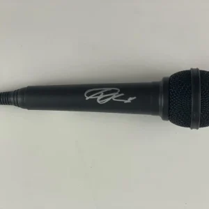 DEMI LOVATO SIGNED AUTOGRAPH MICROPHONE MIC - CONFIDENT, TELL ME YOU LOVE ME PSA