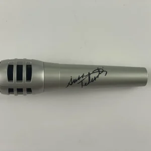 SUSAN TEDESCHI SIGNED AUTOGRAPH MICROPHONE MIC - DEREK TRUCKS BAND, RARE! W/ PSA