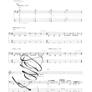 BRAD WILK SIGNED "KILLING IN THE NAME" SHEET MUSIC - RAGE AGAINST THE MACHINE