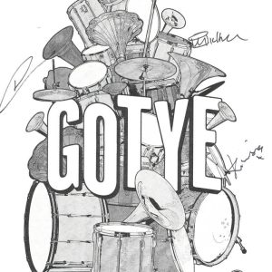 GOTYE & KIMBRA SIGNED AUTOGRAPH 4/11/12 TOUR CONCERT POSTER - MAKING MIRRORS