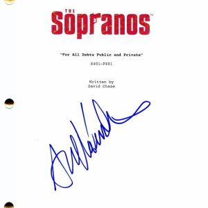 AIDA TURTURRO SIGNED AUTOGRAPH THE SOPRANOS FULL EPISODE SCRIPT - JANICE RARE!