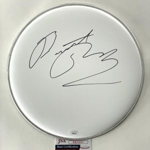 BUTCH TRUCKS SIGNED AUTOGRAPH 10" DRUMHEAD - THE ALLMAN BROTHERS BAND W/ JSA .