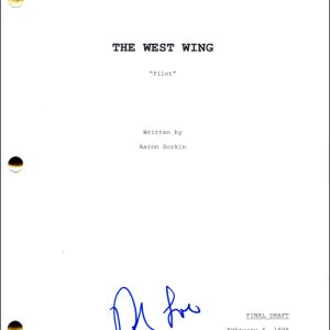 Rob Lowe Signed Autograph The West Wing Full Pilot Script Screenplay Sam Seaborn