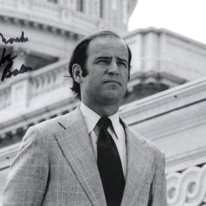 President Joe Biden Signed Autograph 8x10 Photo - Young Senator w/ JSA COA
