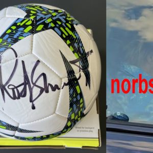 ROD STEWART SIGNED AUTOGRAPH SOCCER BALL FOOTBALL w/EXACT PROOF & BECKETT COA