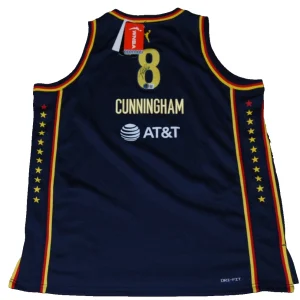 SOPHIE CUNNINGHAM signed (INDIANA FEVER) WNBA basketball jersey BECKETT BU41288
