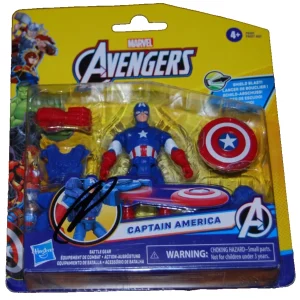 ROBERT O'NEILL signed (CAPTAIN AMERICA) Navy Seal Bin Laden toy BECKETT BU41333
