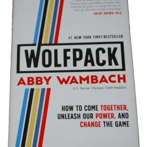 ABBY WAMBACH signed (WOLFPACK) TEAM USA soccer hardcover book BECKETT BU41236