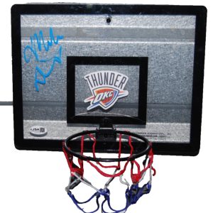 MARK DAIGNEAULT signed (OKLAHOMA CITY THUNER) NBA Toy Mini Rim Hoop JSA CH19179