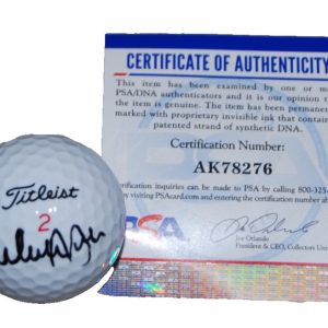 WALKER BUEHLER signed (PHILADELPHIA PHILLIES) golf ball PSA/DNA AK78276