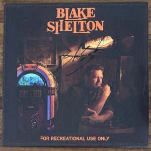 SIGNED Blake Shelton For Recreational Use Autographed Vinyl LP Beckett BAS COA