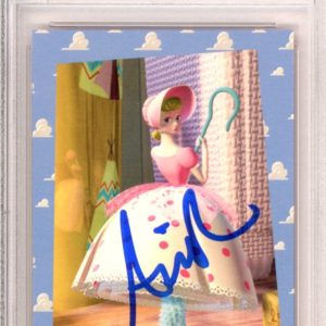 1995 DISNEY SKYBOX TOY STORY SIGNED ROOKIE CARD BO PEEP ANNIE POTTS PSA DNA COA