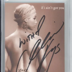 Alicia Keys SIGNED If I Ain't Got You Album Cover Print PSA DNA COA AUTOGRAPH