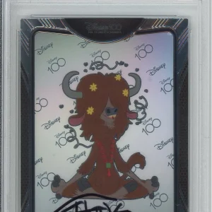 2023 Kakawow Chrome Disney 100 Yax The Yak Zootopia Tommy Chong PSA DNA COA