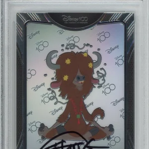 2023 Kakawow Chrome Disney 100 Yax The Yak Zootopia Tommy Chong PSA DNA COA