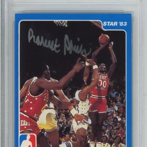 1983 STAR ROBERT PARISH CELTICS HOF SIGNED CARD PSA DNA COA CERTIFIED AUTOGRAPH