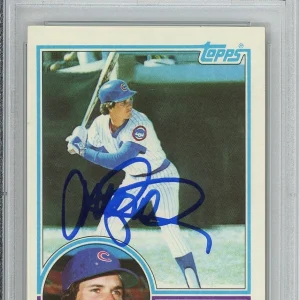 1983 83 TOPPS RYNE SANDBERG SIGNED HOF RC ROOKIE CUBS PSA DNA COA AUTOGRAPHED