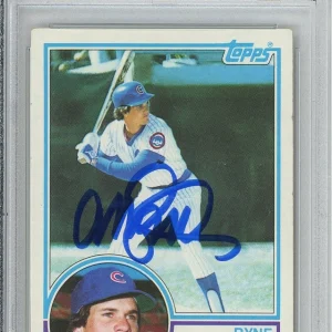 1983 83 TOPPS RYNE SANDBERG SIGNED HOF RC ROOKIE CUBS PSA DNA COA AUTOGRAPH