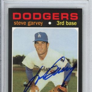 Steve Garvey Signed Cards Your Mom Threw Out 1971 Topps PSA DNA COA Autograph